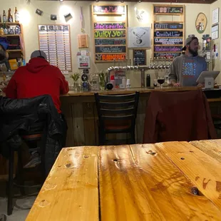 a man sitting at a bar