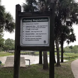 Fishing information.   The fish are huge!!!!