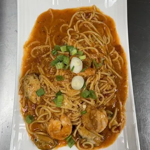 Seafood Spaghetti Marinara