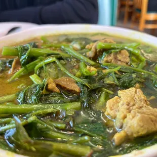 Solar ma chu with pork ribs