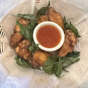 Crystal Thai Chicken Wings (6pcs)