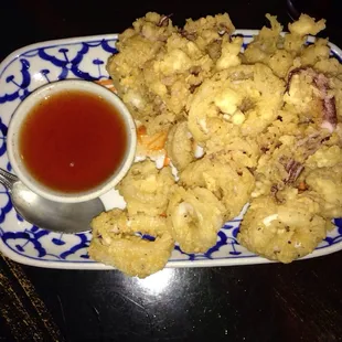 Fries calamari