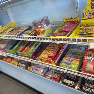 Choose from a wide variety of candy and snacks