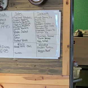 Daily Specials