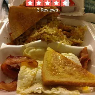 Breakfast was good this morning. Yumm@crystals