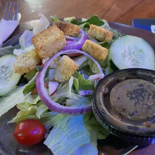 salad with croutons