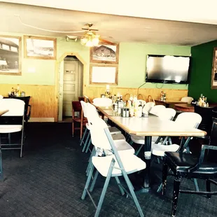 sushi and sashimi, interior