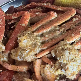 Snow crab meal so worth the price so delicious