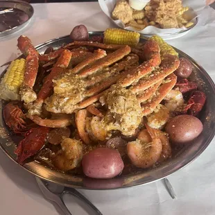 Snow Crab meal worth the money could feed two people I got so full I had to take the rest home