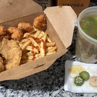 chicken wings and fried chicken, food