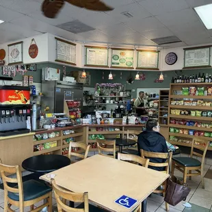 The inside of C&apos;s Deli