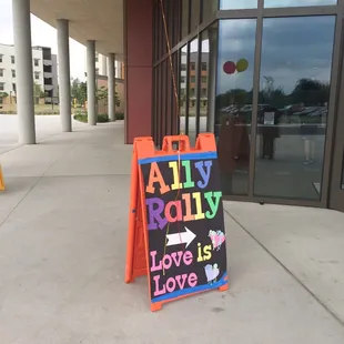 Ally Rally for LGBTQ solidarity on Harvey Milk's birthday!