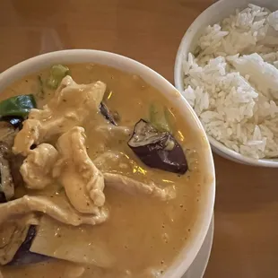 Red curry - delicious!