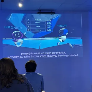 Customers watching Ctrl V Virtual Reality explainer video