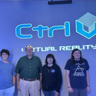 Group photo of customers