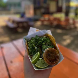 Pork Stomach Taco