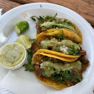 Mushroom Tacos