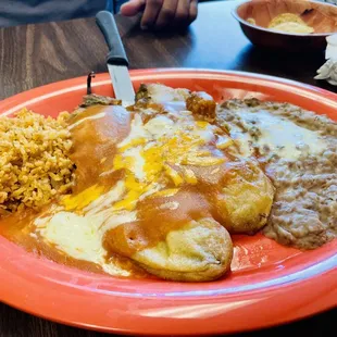 Chiles Rellenos Plate