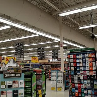 the inside of a grocery store