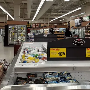 a grocery store aisle