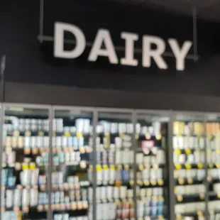 a dairy store