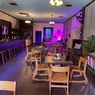 the interior of a restaurant