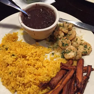 Camarones Al Ajillo Lunch