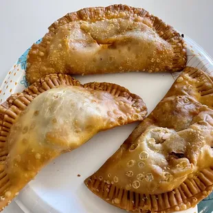 Empanadas (chorizo, chicken, ground beef)