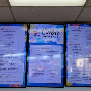Menu - December 2023