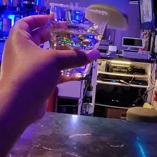 Shot of tequilla