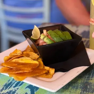 Ceviche Con Mariquitas