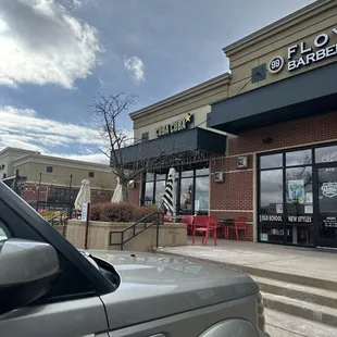 Outside from parking lot
