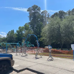 New playground equipment! Great news!