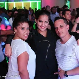 a group of people posing for a picture