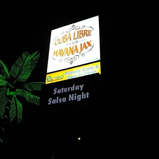 a neon sign for havana jax