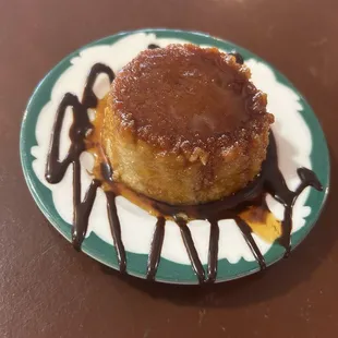 Pudín de pan con pasas