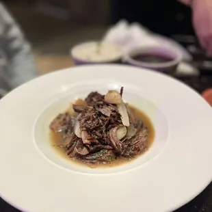 Braised brisket