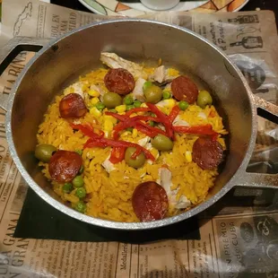 Arroz con pollo