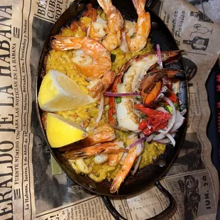 Seafood Paella