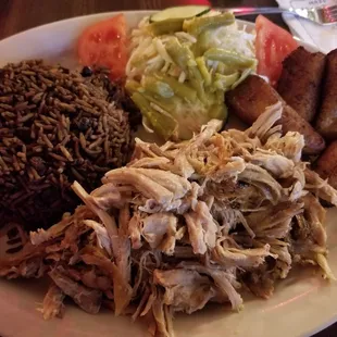 Slow cooked pork
