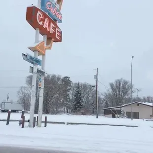 a view from a car window