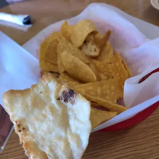Corn and flower tortillas chips are the bomb
