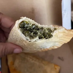 Spinach, ricotta &amp; feta empanada