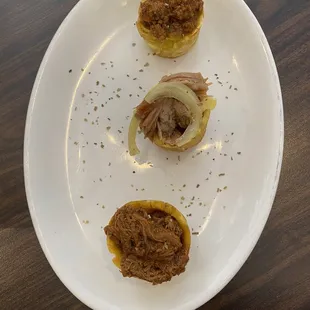 Tostones rellenos - delicious!