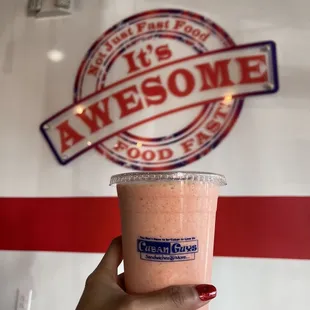 Batido de mamey