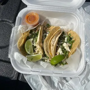 Mexican tacos chicken