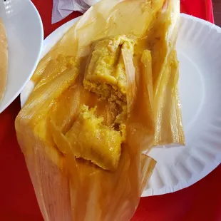 Pork tamale