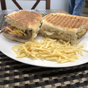 Pan con bistec, better than i had in Miami earlier this week.