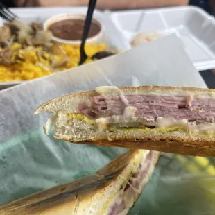 Cuban sandwich.