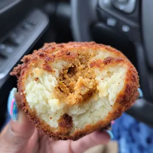 Yummy chicken potato ball